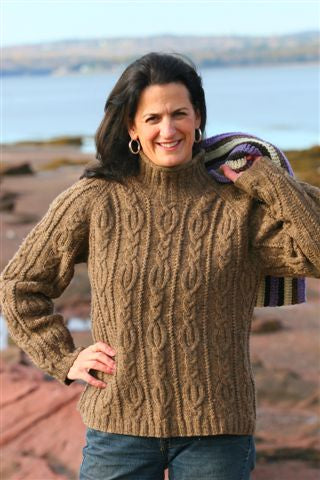 Quoddy Cable Pullover Pattern