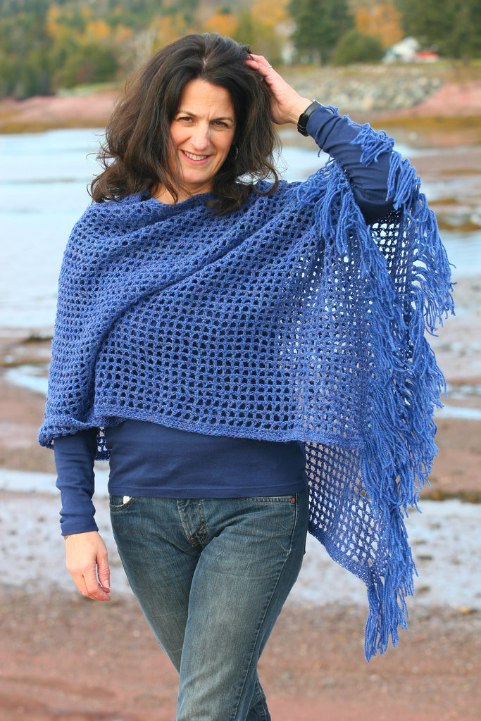 Cottage Craft Crocheted Poncho Pattern