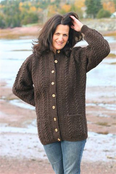 St. Andrews Cabled Cardigan Pattern