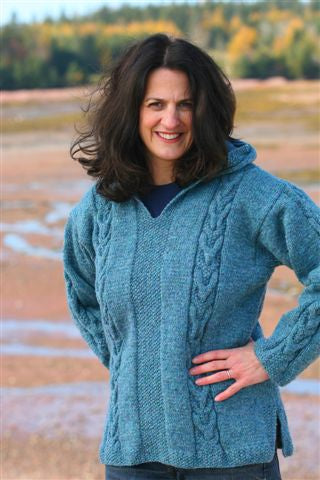 Whale Tail Hooded Pullover Pattern