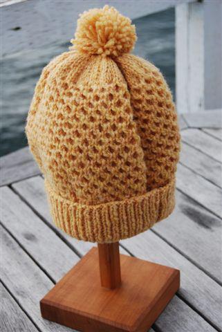 Cottage Craft Honeycomb Toque Pattern